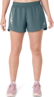 Alternative image view of ICON 4IN SHORT,  FOGGY TEAL