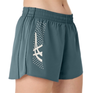 Image 5 of 7 of Women's FOGGY TEAL ICON 4IN SHORT Women's Shorts