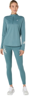 รูปภาพ 7 จาก 7 ถึง ผู้หญิง FOGGY TEAL ICON TIGHT เสื้อผ้าผู้หญิงทั้งหมด