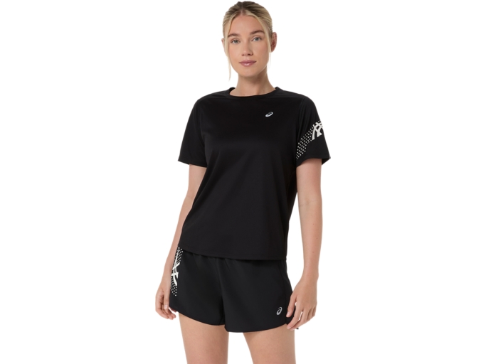 ICON SS TOP | Women | PERFORMANCE BLACK | Women's Short Sleeve