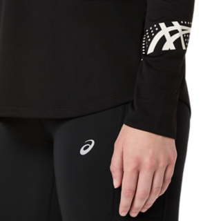 ICON LONG SLEEVE 1/2 ZIP TOP, Image 5 of 7