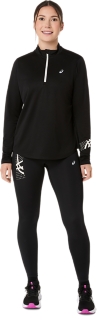 ICON LONG SLEEVE 1/2 ZIP TOP, Image 7 of 7