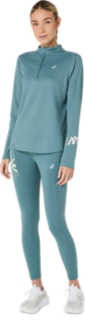 ICON LONG SLEEVE 1/2 ZIP TOP, Image 7 of 7