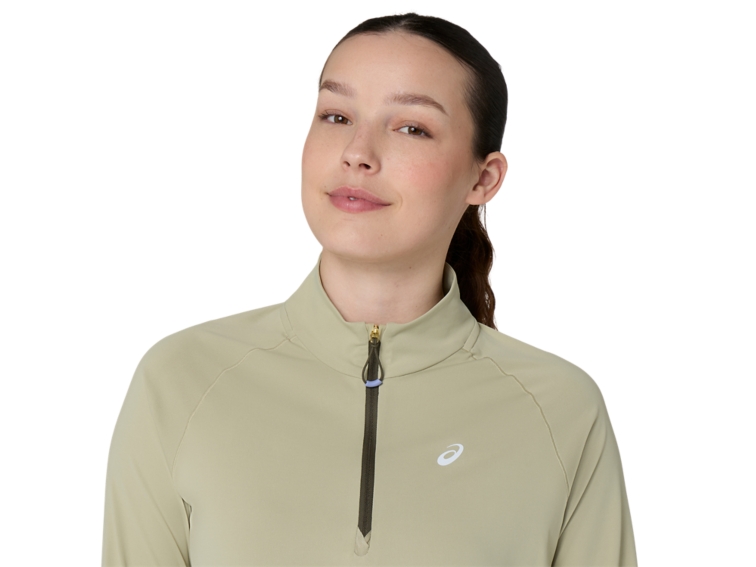NAGINO  RUN 1/4 ZIP LS TOP thumbnail