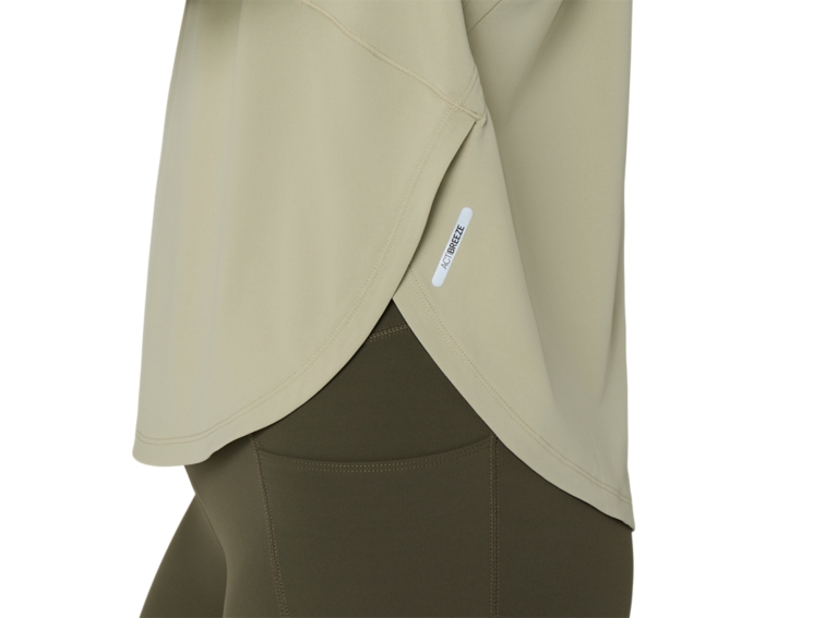 NAGINO  RUN 1/4 ZIP LS TOP thumbnail