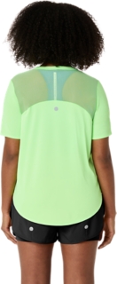 Image 2 of 7 of Women's ILLUMINATE GREEN ROAD SS TOP Short Sleeve Shirts