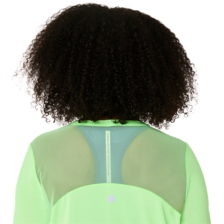 Image 6 of 7 of Women's ILLUMINATE GREEN ROAD SS TOP Short Sleeve Shirts