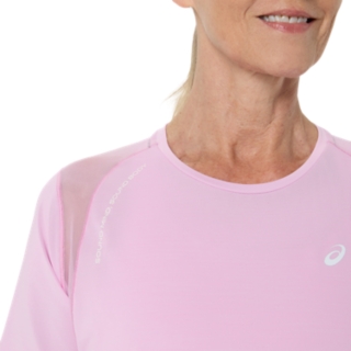 Image 5 of 8 of Women's HAZY LILAC ROAD SS TOP Running Clothing