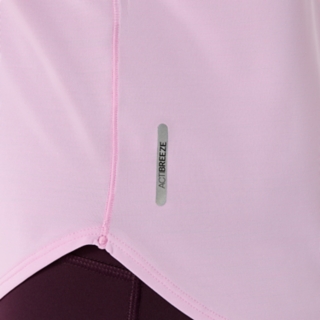 Image 6 of 8 of Women's HAZY LILAC ROAD SS TOP Running Clothing