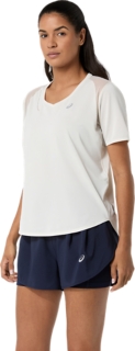ROAD V-NECK SHORT SLEEVE TOP, Image 3 of 7