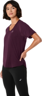 ROAD V-NECK SHORT SLEEVE TOP, Image 3 of 7