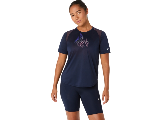 ROAD GRAPHIC SS TOP | Women | MIDNIGHT | Women's Short Sleeve