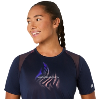 Image 4 of 7 of Women's MIDNIGHT ROAD GRAPHIC SS TOP Women's Short Sleeve Shirts