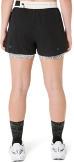 LIMITED SERIES METARUN SPLIT SHORT PERFORMANCE BLACK