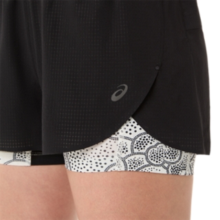 LIMITED SERIES METARUN SPLIT SHORT PERFORMANCE BLACK