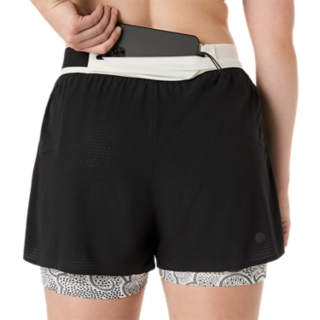 LIMITED SERIES METARUN SPLIT SHORT PERFORMANCE BLACK