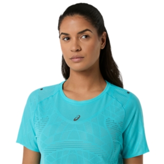 Image 4 of 6 of Women's ENERGY AQUA METARUN SS TOP Running Clothing