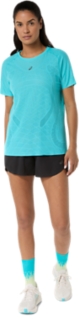 Image 6 of 6 of Women's ENERGY AQUA METARUN SS TOP Running Clothing