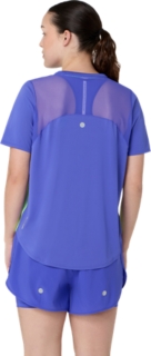 ROAD FADE SHORT SLEEVED TOP, Cobalt Burst/Illuminate Green 2