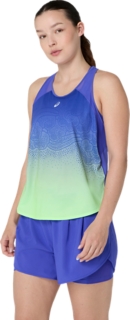 ROAD FADE TANK, Cobalt Burst/Illuminate Green 3