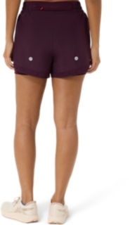 NAGINO RUN 2-N-1 SHORT, Dark Aubergine 2