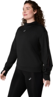 NAGINO RUN WINTER HOODIE, Performance Black 3