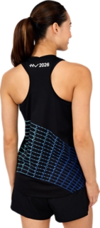 SM26 ASICS SILVER TANK, Performance Black 2