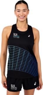 SM26 ASICS SILVER TANK, Performance Black 1