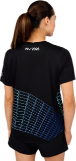 SM26 ASICS SILVER SHORT SLEEVED TOP, Image 2 of 6