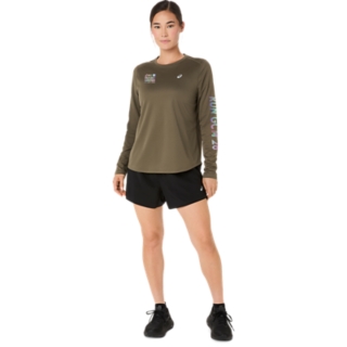 GCM26 ASICS SILVER LONG SLEEVED TOP, Image 3 of 3