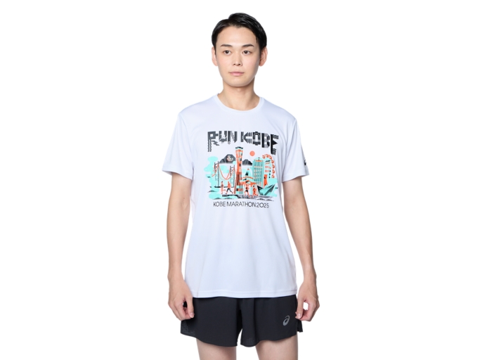 神戸マラソン2025リミテッドTシャツ 1 | BRILLIANT WHITE