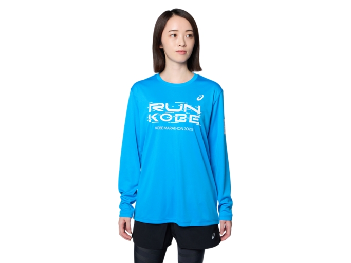 神戸マラソン2025リミテッドロングTシャツ | BLUE | メンズ Tシャツ