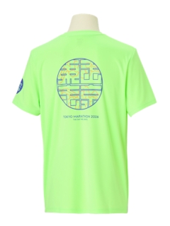 東京マラソン2026 LIMITED ショートスリーブシャツ, Illuminate Green 2