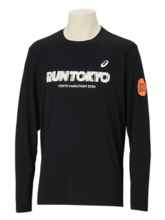 東京マラソン2026 LIMITED ロングスリーブシャツ, Performance Black 1