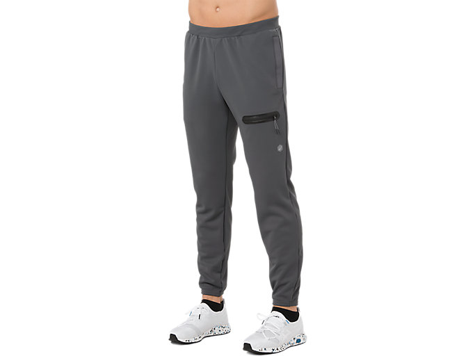 Image 1 of 7 of Knit Track Pant color Dark Grey