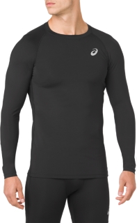 ASICS BASE LAYER LS TOP Men PERFORMANCE BLACK notdisplayed