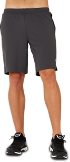 Knit Short 10" Dark Grey Shorts ASICS