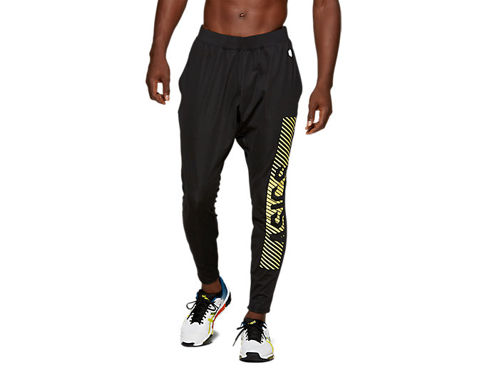 Solution Dye Fitted Knit Pant | Performance Black/Sour Yuzu 
