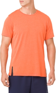 asics t shirt orange