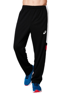 トレーニングパンツ 切替 Pブラックxcr メンズ トレーニング ジャージ Asics