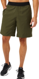 Asics mens 6 outlet graphic shorts