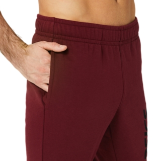 Pantaloni asics hotsell uomo rosso