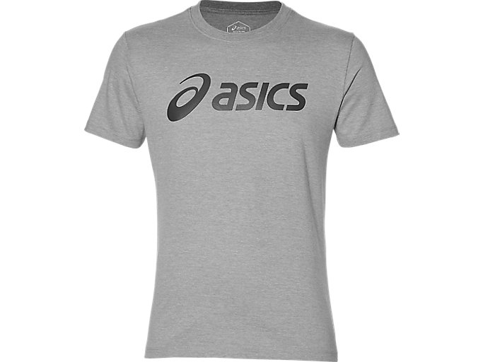 Asics Sport Logo Tee in het Zwart voor heren Heren Kleding voor voor T-shirts voor T-shirts met korte mouw 