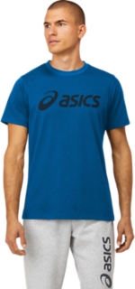 ASICS BIG LOGO TEE | MEN LAKE DRIVE / FRENCH BLUE | ASICS South Africa