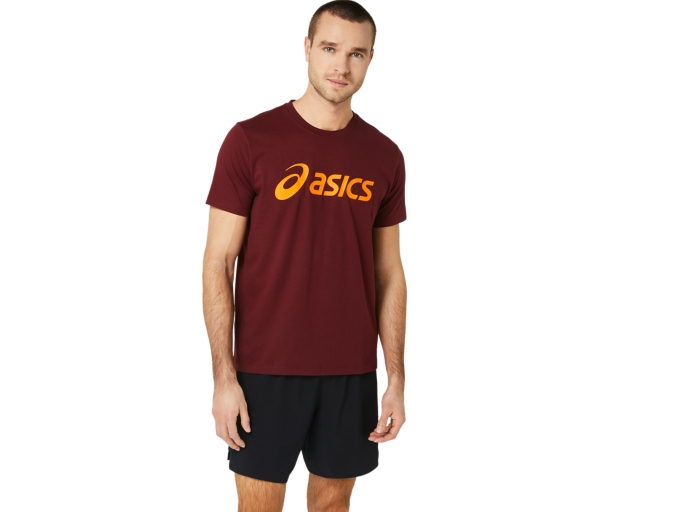 Asics t shirt store fille orange