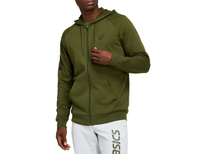 Long coat fz hoodie asics deals