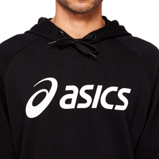 Felpa asics store nera lucida