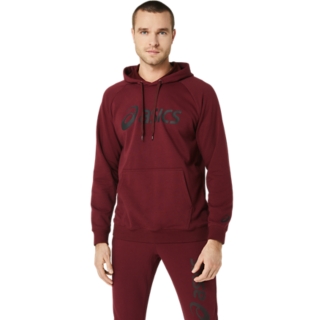 Felpa asics store uomo rosso