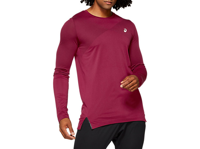 Image 1 of 8 of Men's Chili Flake SEAMLESS LS TOP