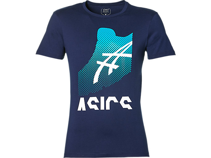 Image 1 of 2 of Men's Peacoat/Asics Blue/White GPX KAYANO TEE Father's Day Gift Ideas